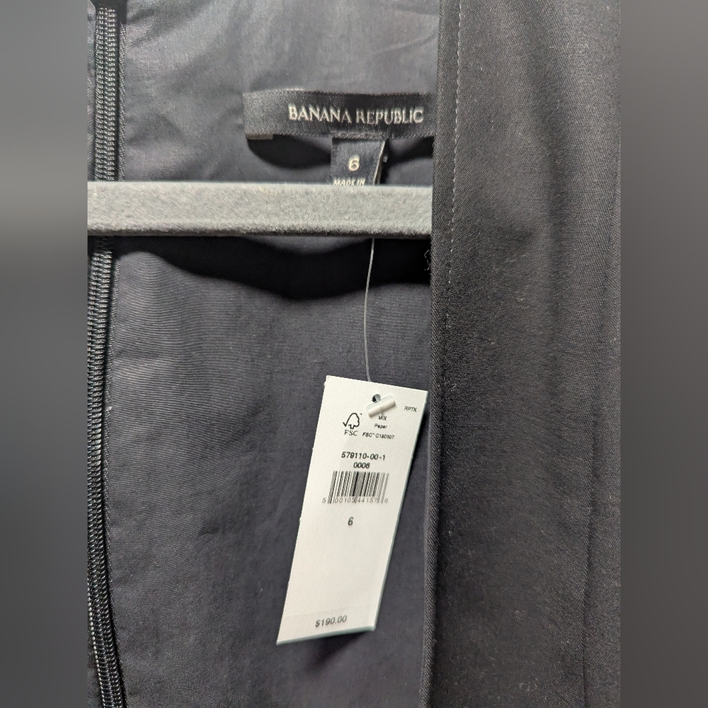 Banana Republic "Anisa" Black Sleeveless Dress - Picture 7 of 8